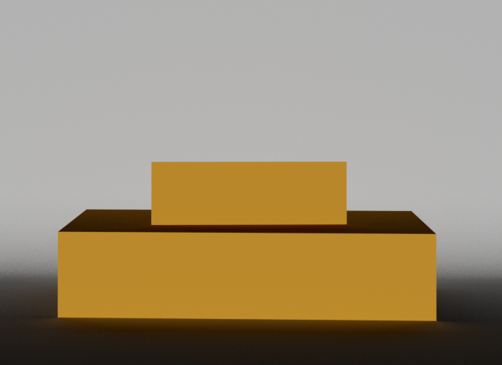 tissue box 3d model, angle 1